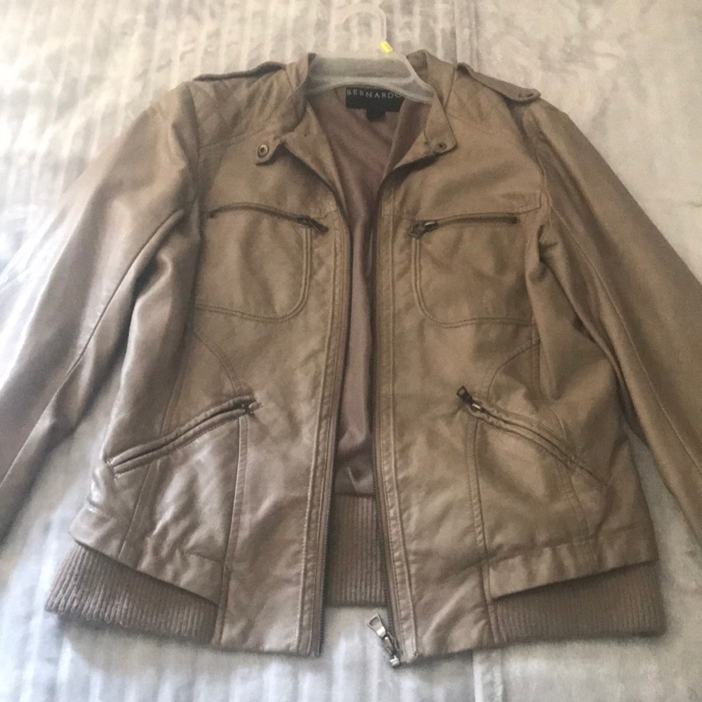Bernardo leather jacket